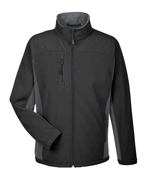 Men's Soft Shell Colorblock Jacket