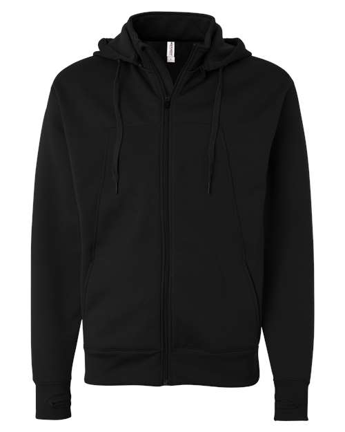 Poly-Tech Full-Zip Hooded Sweatshirt