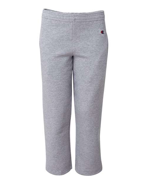 Powerblend® Youth Open-Bottom Sweatpants with Pockets