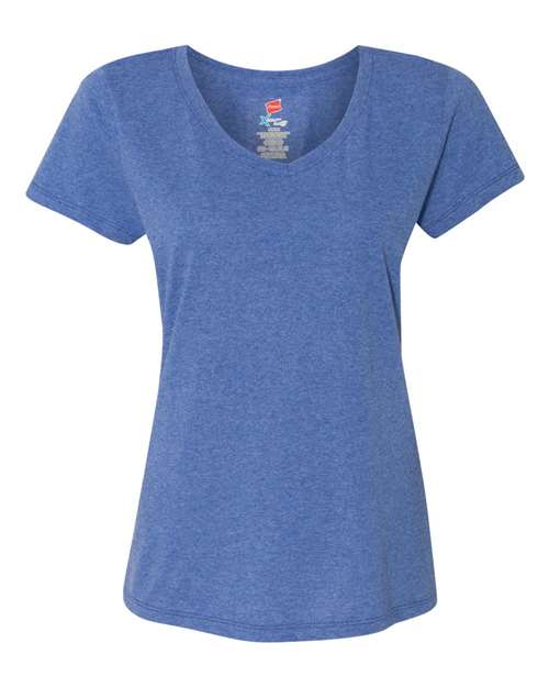 Perfect-T Women’s Triblend V-Neck T-Shirt - Image 7