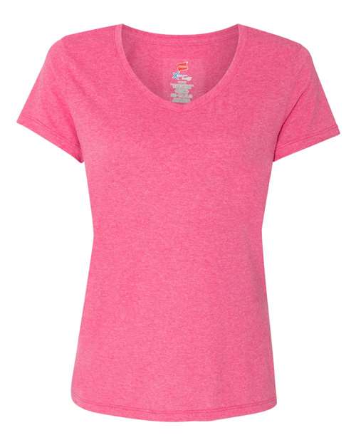 Perfect-T Women’s Triblend V-Neck T-Shirt - Image 4