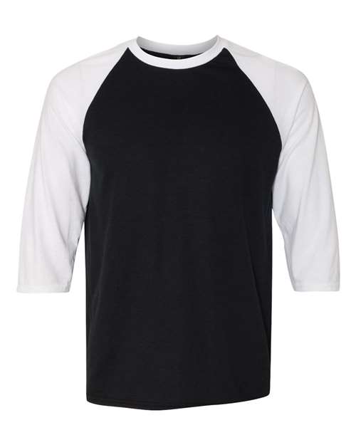 Unisex Triblend Raglan Three-Quarter Sleeve T-Shirt