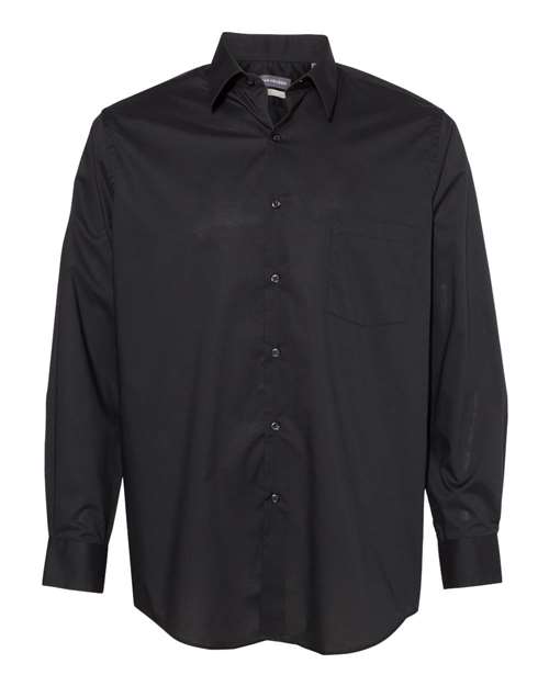 Broadcloth Point Collar Solid Shirt