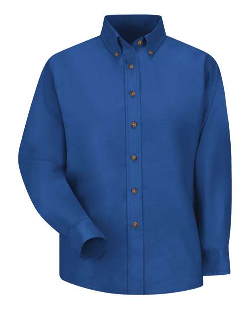 Women's Poplin Dress Shirt - Image 8