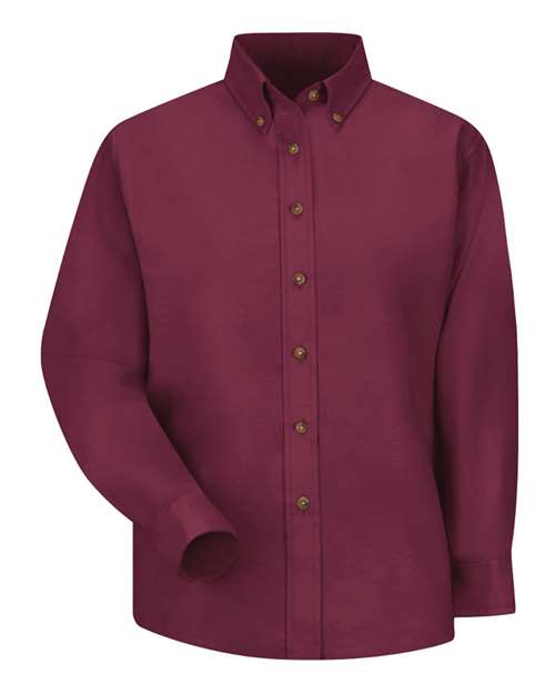 Women's Poplin Dress Shirt - Image 3