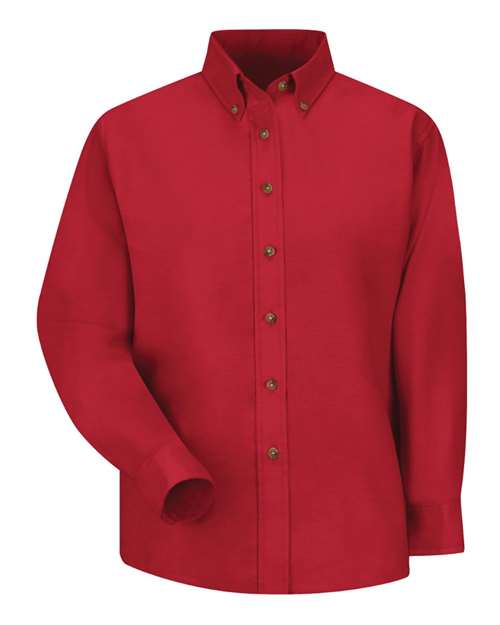 Women's Poplin Dress Shirt - Image 7