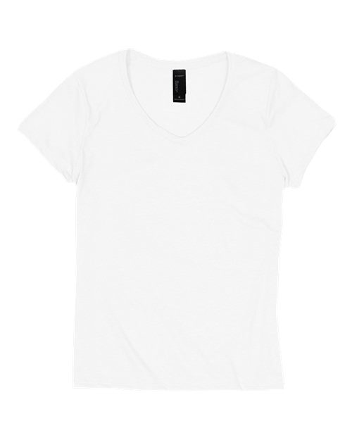 Perfect-T Women’s Triblend V-Neck T-Shirt - Image 3