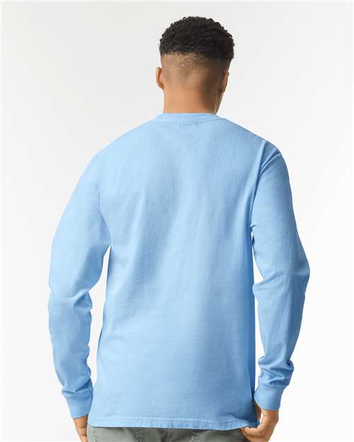 Garment-Dyed Heavyweight Long Sleeve T-Shirt - Image 115