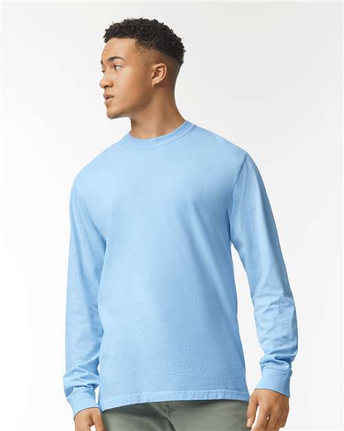 Garment-Dyed Heavyweight Long Sleeve T-Shirt - Image 113