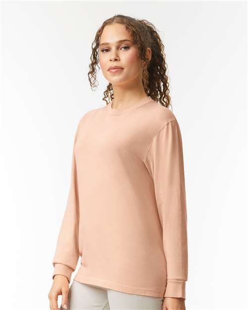 Garment-Dyed Heavyweight Long Sleeve T-Shirt - Image 153