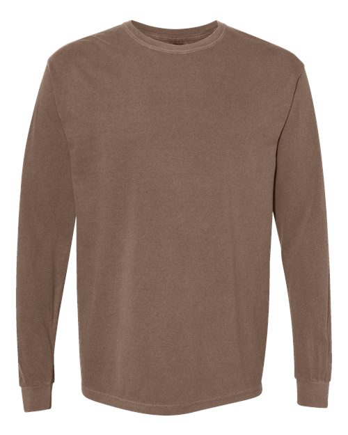 Garment-Dyed Heavyweight Long Sleeve T-Shirt - Image 18