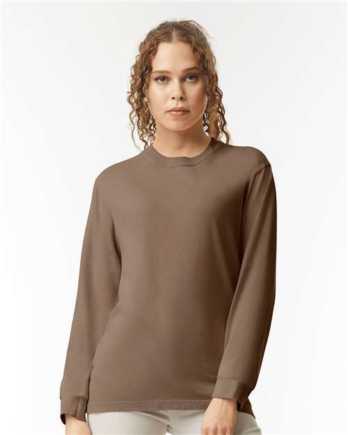 Garment-Dyed Heavyweight Long Sleeve T-Shirt - Image 91