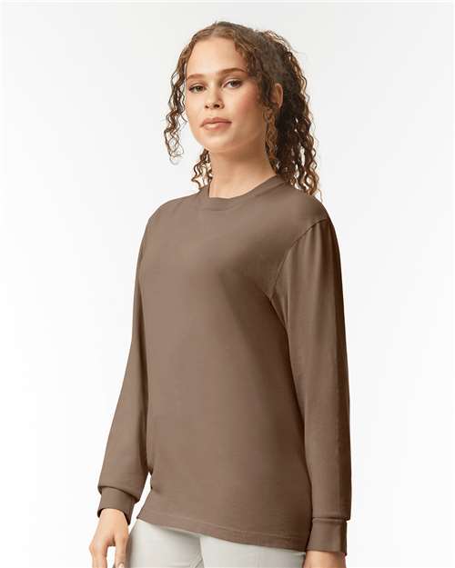 Garment-Dyed Heavyweight Long Sleeve T-Shirt - Image 92