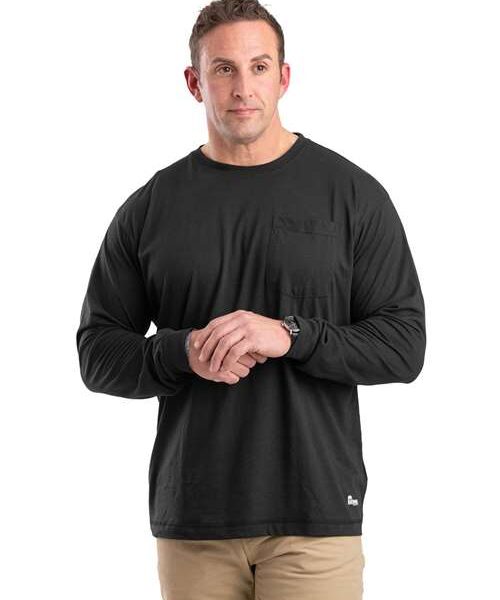 Unisex Performance Long Sleeve Pocket T-Shirt