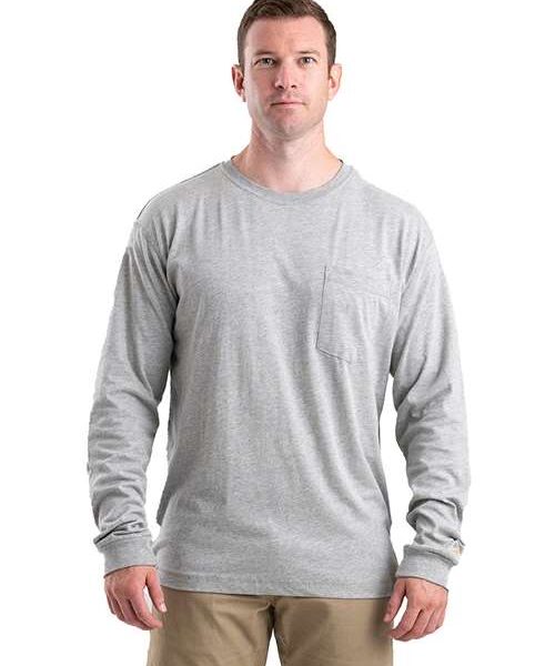Unisex Tall Performance Long Sleeve Pocket T-Shirt