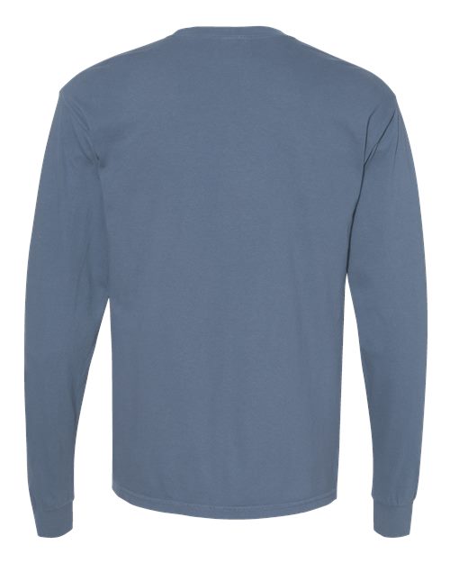 Garment-Dyed Heavyweight Long Sleeve T-Shirt - Image 63