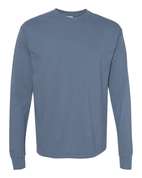 Garment-Dyed Heavyweight Long Sleeve T-Shirt - Image 5