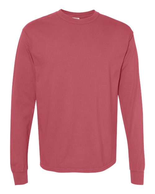 Garment-Dyed Heavyweight Long Sleeve T-Shirt - Image 15