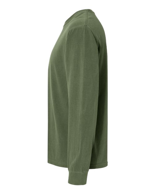 Garment-Dyed Heavyweight Long Sleeve T-Shirt - Image 110