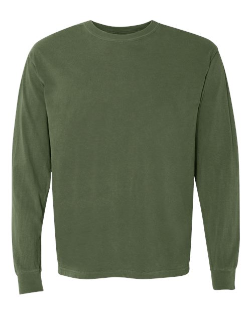 Garment-Dyed Heavyweight Long Sleeve T-Shirt - Image 26