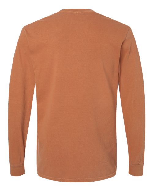 Garment-Dyed Heavyweight Long Sleeve T-Shirt - Image 179