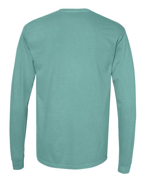 Garment-Dyed Heavyweight Long Sleeve T-Shirt - Image 163