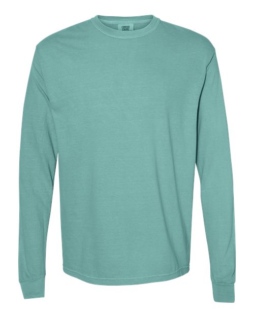 Garment-Dyed Heavyweight Long Sleeve T-Shirt - Image 48