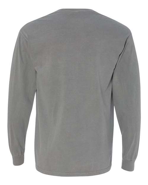 Garment-Dyed Heavyweight Long Sleeve Pocket T-Shirt - Image 65