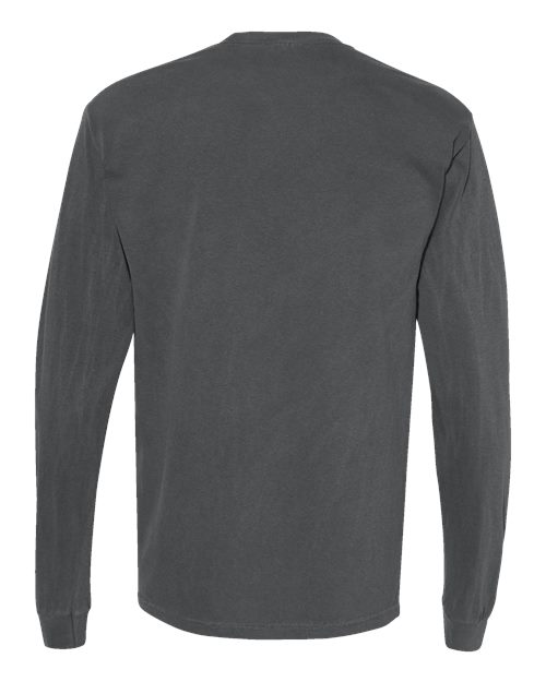Garment-Dyed Heavyweight Long Sleeve Pocket T-Shirt - Image 83