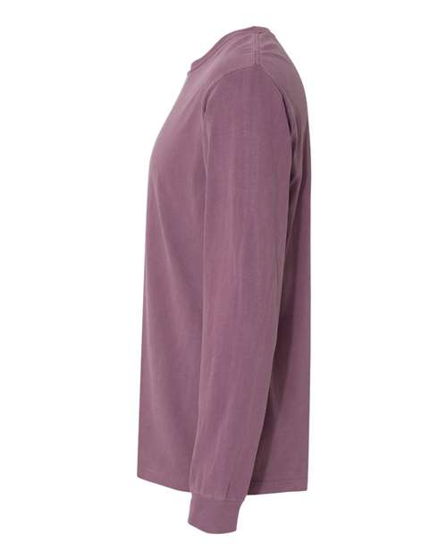 Garment-Dyed Heavyweight Long Sleeve T-Shirt - Image 58