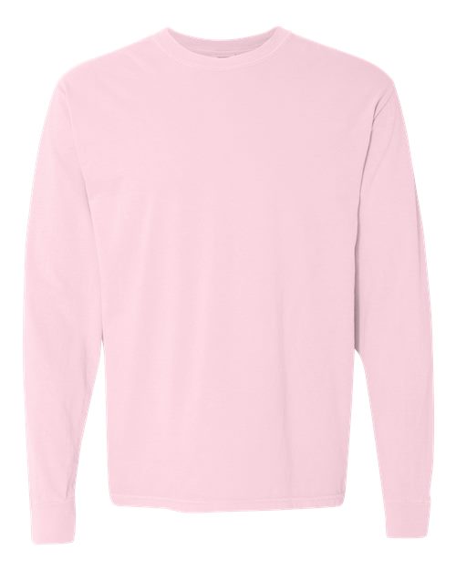 Garment-Dyed Heavyweight Long Sleeve T-Shirt - Image 4