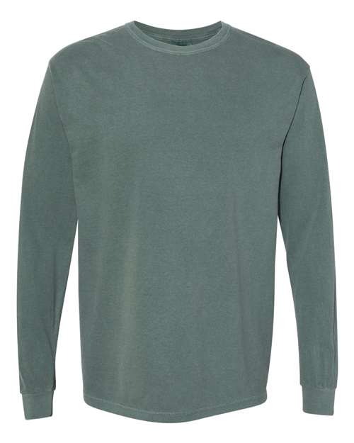 Garment-Dyed Heavyweight Long Sleeve T-Shirt - Image 6