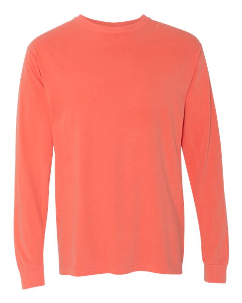 Garment-Dyed Heavyweight Long Sleeve T-Shirt - Image 9