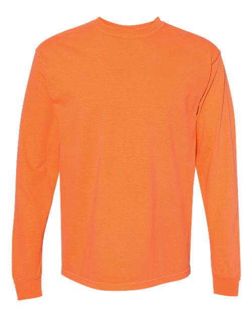 Garment-Dyed Heavyweight Long Sleeve T-Shirt - Image 10