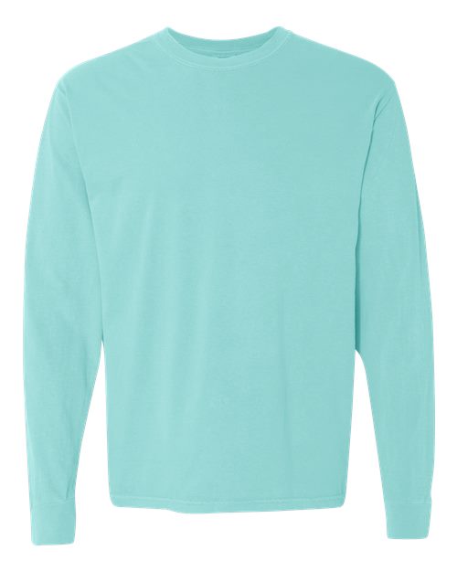 Garment-Dyed Heavyweight Long Sleeve T-Shirt - Image 12