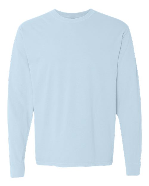Garment-Dyed Heavyweight Long Sleeve T-Shirt - Image 13