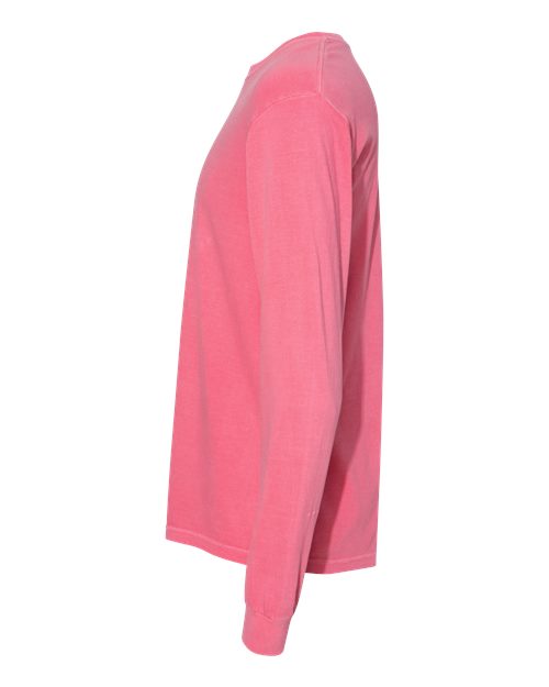 Garment-Dyed Heavyweight Long Sleeve T-Shirt - Image 86