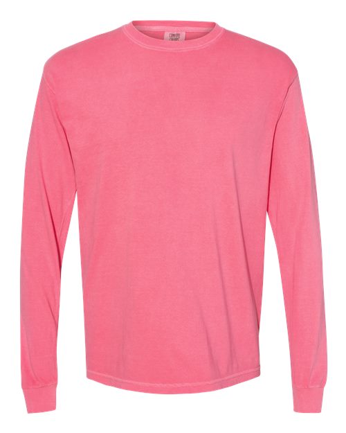 Garment-Dyed Heavyweight Long Sleeve T-Shirt - Image 16