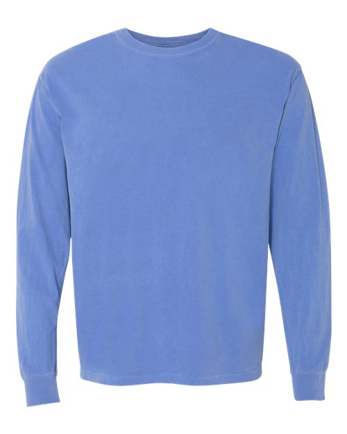 Garment-Dyed Heavyweight Long Sleeve T-Shirt - Image 19