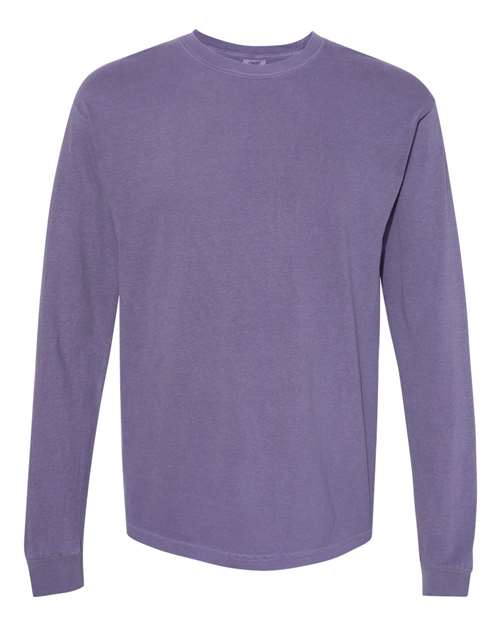Garment-Dyed Heavyweight Long Sleeve T-Shirt - Image 21