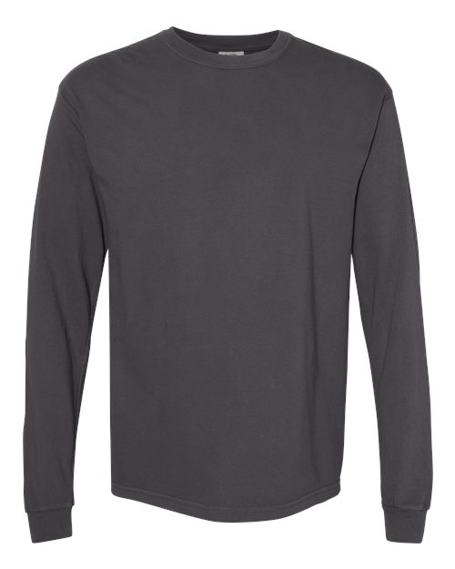 Garment-Dyed Heavyweight Long Sleeve T-Shirt - Image 22