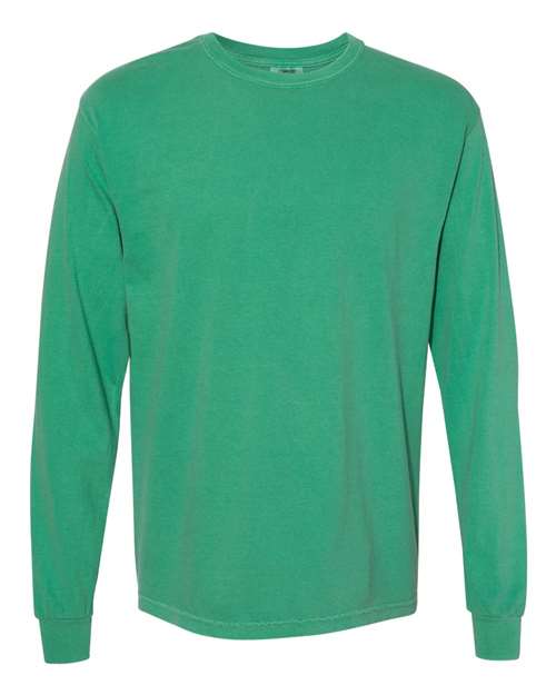 Garment-Dyed Heavyweight Long Sleeve T-Shirt - Image 23