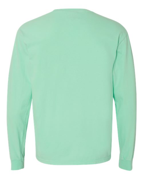 Garment-Dyed Heavyweight Long Sleeve T-Shirt - Image 123