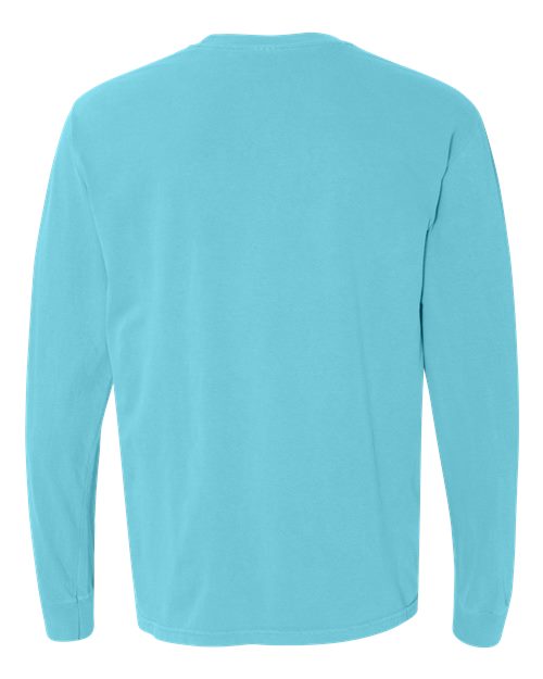 Garment-Dyed Heavyweight Long Sleeve T-Shirt - Image 129