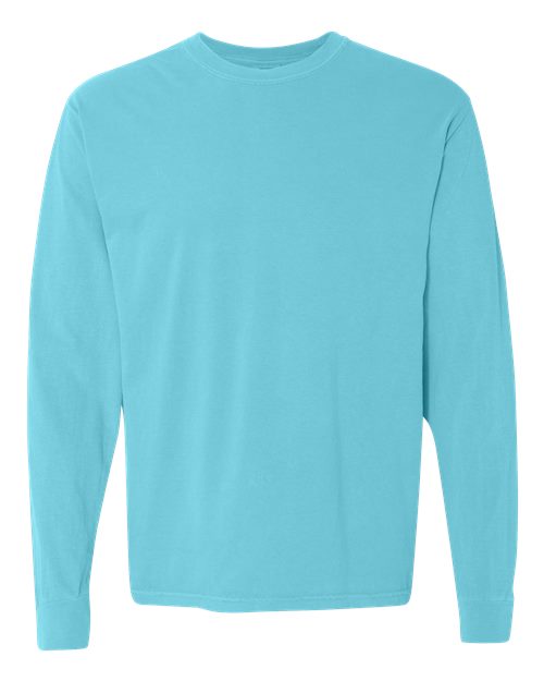 Garment-Dyed Heavyweight Long Sleeve T-Shirt - Image 33