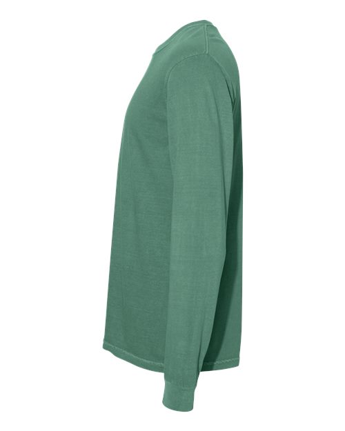 Garment-Dyed Heavyweight Long Sleeve T-Shirt - Image 132