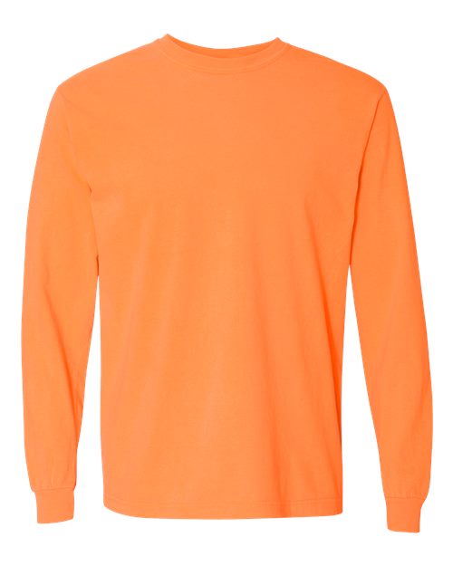 Garment-Dyed Heavyweight Long Sleeve T-Shirt - Image 35