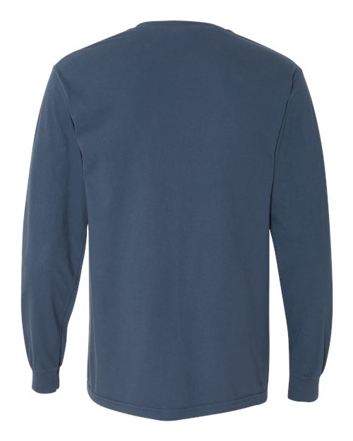 Garment-Dyed Heavyweight Long Sleeve T-Shirt - Image 135