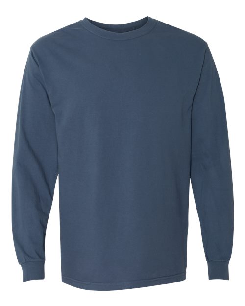 Garment-Dyed Heavyweight Long Sleeve T-Shirt - Image 36