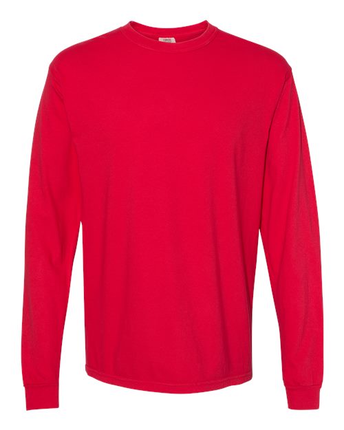 Garment-Dyed Heavyweight Long Sleeve T-Shirt - Image 45